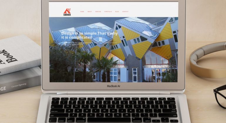 XAKKICK – DOWNLOAD FREE SINGLE PAGE WORDPRESS TEMPLATE