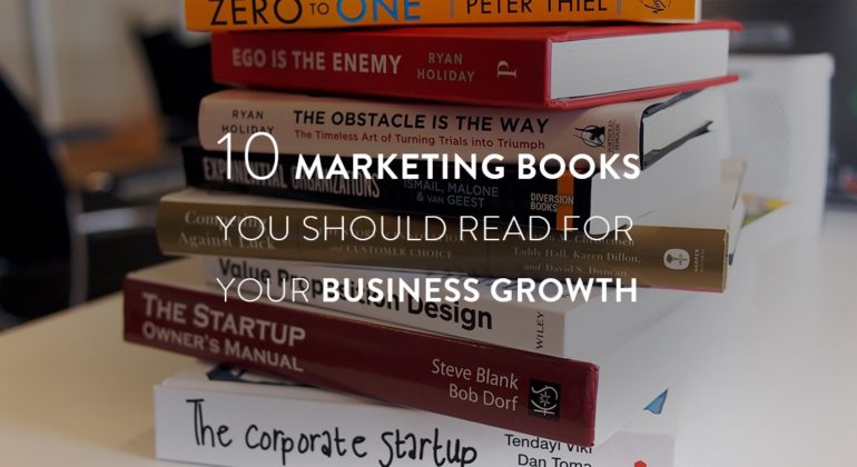 10 Marketing Books You Should Read For Your Business Growth