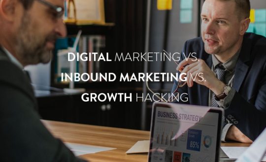 Digital Marketing-Inbound Marketing-Growth Hacking