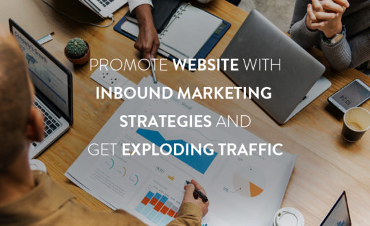 Promote Website With Inbound Marketing Strategies